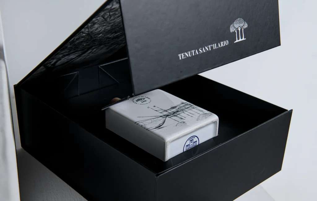 Scatola personalizzata per olio